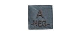 PATCHES GROUPE SANGUIN A-NEG-