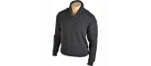 PULL COL CHALE GRIS