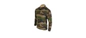 FLEECE SHIRT, ARMY GREEN