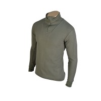 FLEECE SHIRT, ARMY GREEN