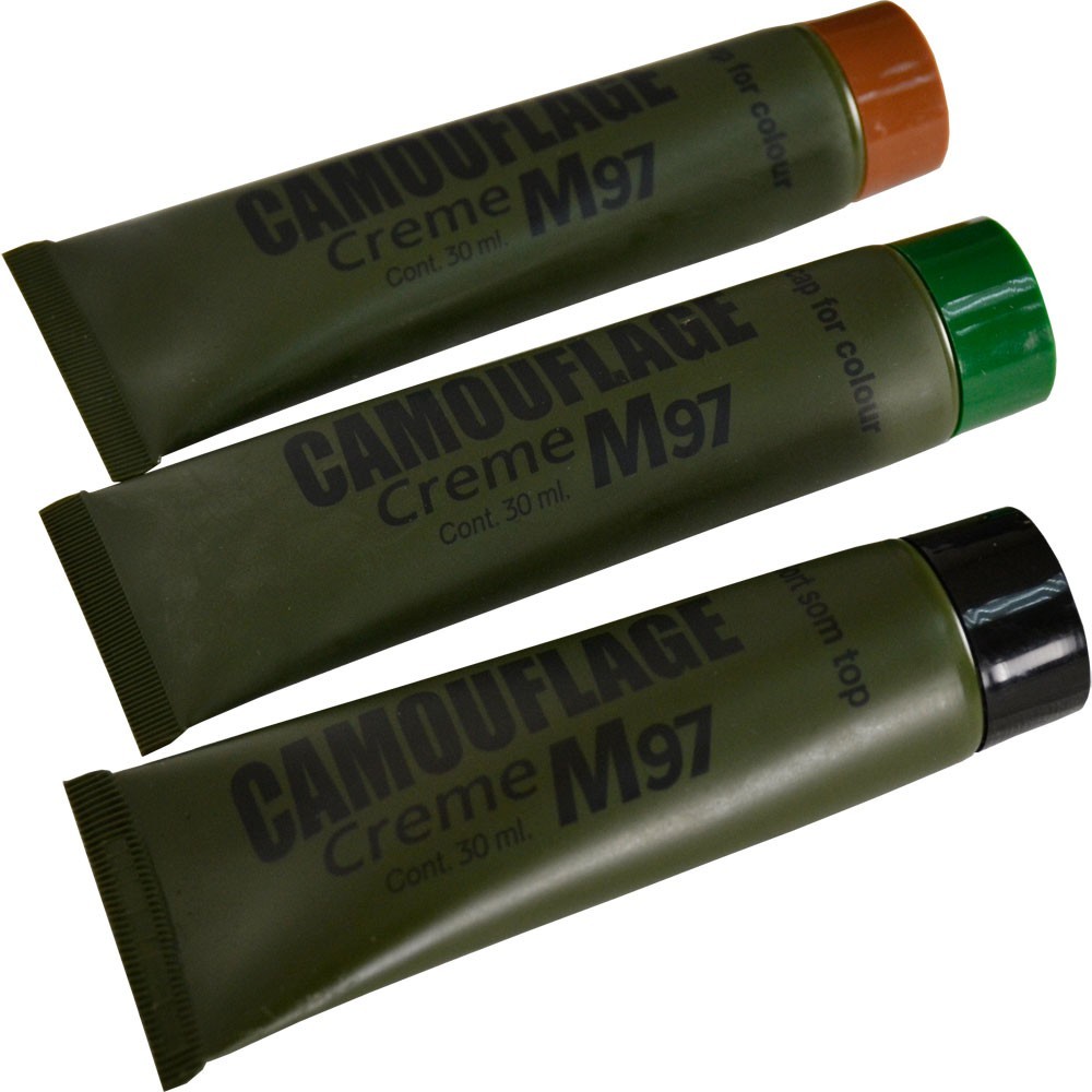 Tube de crème de camouflage Vert