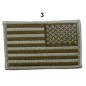 US ARMY FLAG SLEEVES DROIT CAMO DESERT