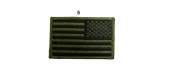 US ARMY FLAG SLEEVES DROIT FULL SUBBUED