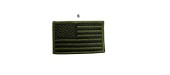 US ARMY FLAG SLEEVES GAUCHE FULL SUBBUED