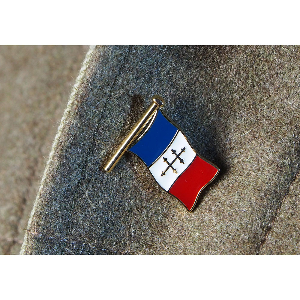 Pins Drapeau français - Décoration militaire