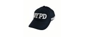 casquette motif brodée nypd