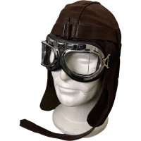  aviator helmet leather