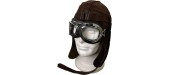 aviator helmet leather