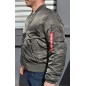 BLOUSON MA1 REPLICA GREY ALPHA INDUSTRIES