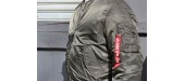 BLOUSON MA-1 "ALPHA" Gris