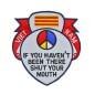 "SHUT YOUR MOUTH" VIETNAM PATCH