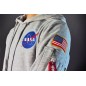 SWEAT SHIRT NASA SPACE SHUTTLE HOODY GRIS