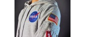 SWEAT SHIRT NASA SPACE SHUTTLE HOODY GRIS