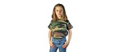 tee shirt enfant camoufle