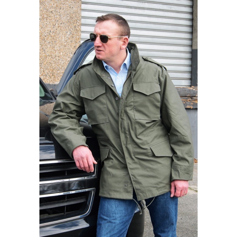 Veste militaire américaine m65 sale