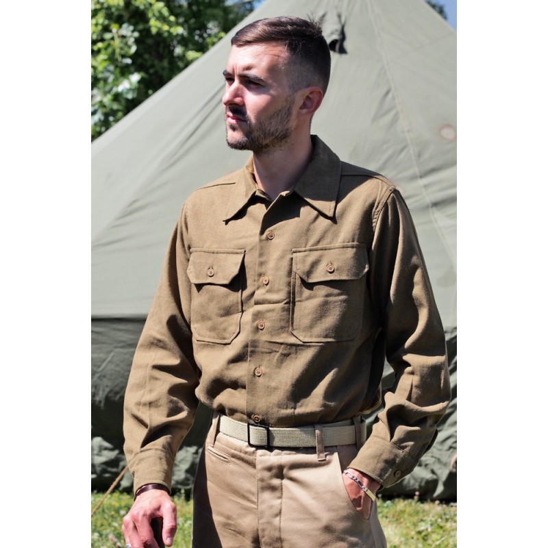 Chemise moutarde WWII