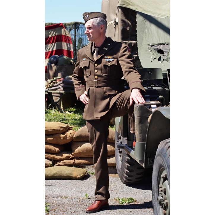 VESTE DE SORTIE OFFICIER CHOCOLAT WWII