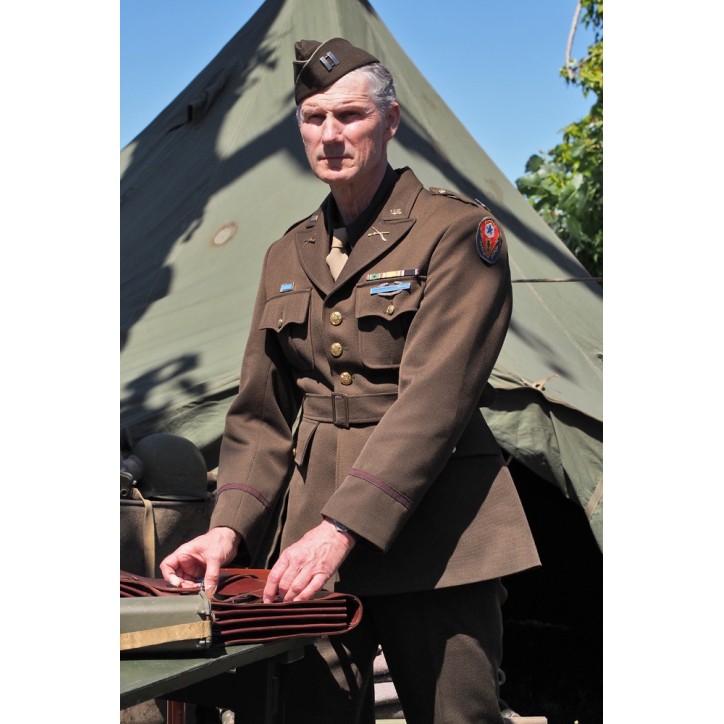 VESTE DE SORTIE OFFICIER CHOCOLAT WWII