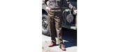 PANTALON DE SORTIE OFFICIER CHOCOLAT WW2