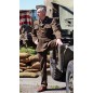 PANTALON DE SORTIE OFFICIER CHOCOLAT WW2