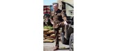 PANTALON DE SORTIE OFFICIER CHOCOLAT WW2