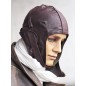 AVIATION LEATHER HELMET