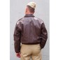 BLOUSON CUIR A2 CHEVAL.