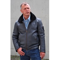 BLOUSON DE VOL FRANCAIS PN CUIR