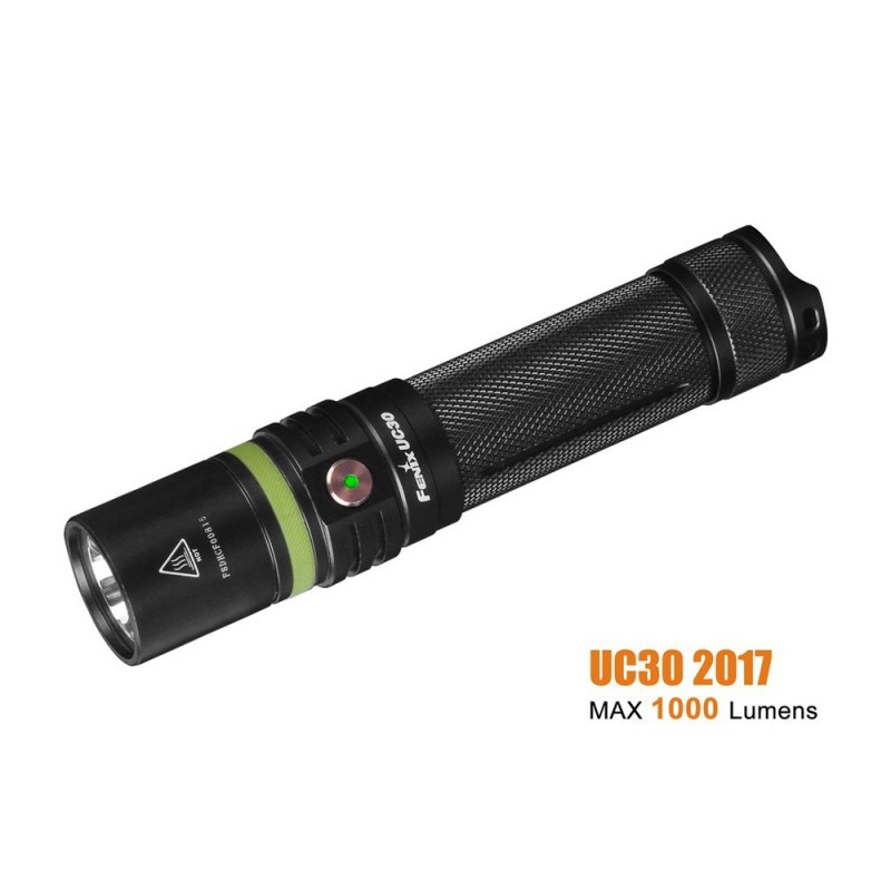 LAMPE FENIX UC30 RECHARGEABLE 1000 LUMENS