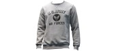 SWEAT SHIRT MOTIF U SARMY-AIR FORCES