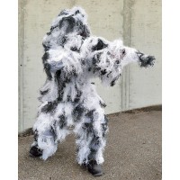 GHILLIE SUIT PRO 4PC SNOW