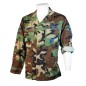 VESTE BDU ORIGINALE WOODLAND AVEC INSIGNES