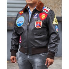 TOP GUN FLIGHT JACKET G-1 "MAVERICK"