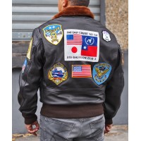 TOP GUN FLIGHT JACKET G-1 "MAVERICK"