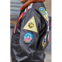 TOP GUN FLIGHT JACKET G-1 "MAVERICK"