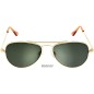 LUNETTES RANDOLPH CONCORDE GOLD