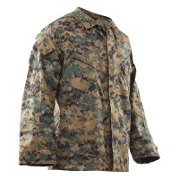 BDU MARINE DIGITAL WOODLAND SHIRT