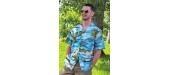 CHEMISE HAWAIENNE COTON WARBIRD PACIFIC 1