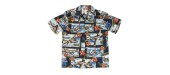 CHEMISE HAWAIENNE COTON/RAYON WARBIRD PACIFIC 2