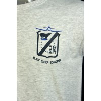 TEE SHIRT VMF 214 BLACK SHEEP SQUADRON