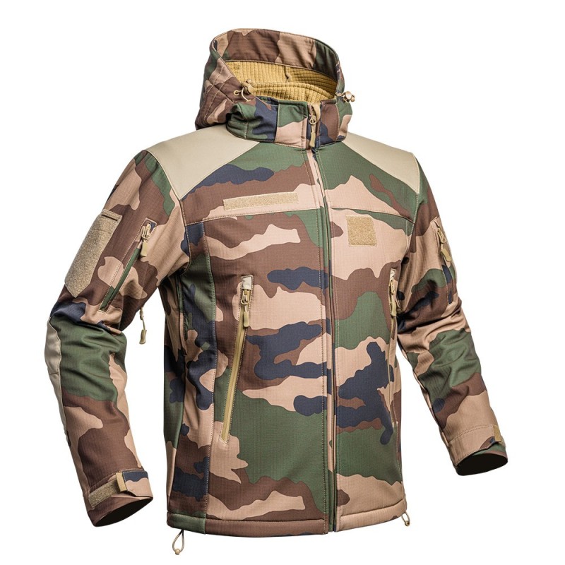 VESTE SOFTSHELL V2 FIGHTER CAMOUFLAGE