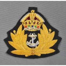 royal navy wire cap badge