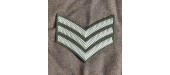 SERGEANT BRITISH ARMY (grade de manche)