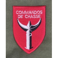 ECUSSON DE MANCHE COMMANDO DE CHASSE