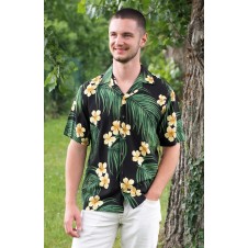 CHEMISE HAWAIENNE RJC 100% RAYON FLORAL 4