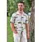 CHEMISE HAWAIENNE RJC COTON WARBIRD PACIFIC 2