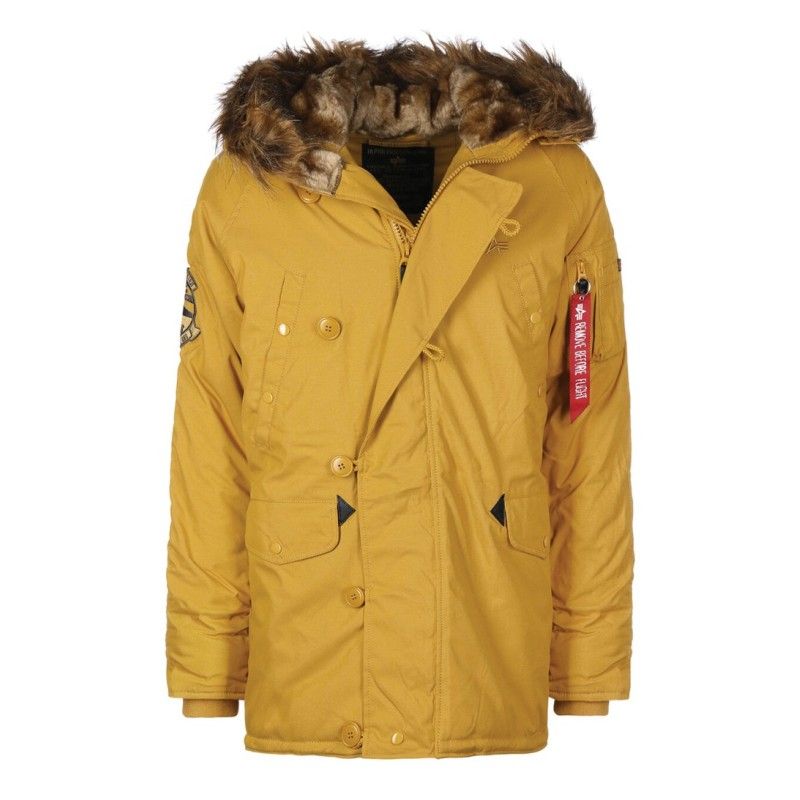 parka n3b explorer mustard