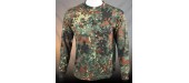 tee shirt camo flecktarn bw manches longues