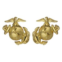 insigne de col us marine corps