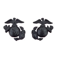 insigne de col marine corps noir